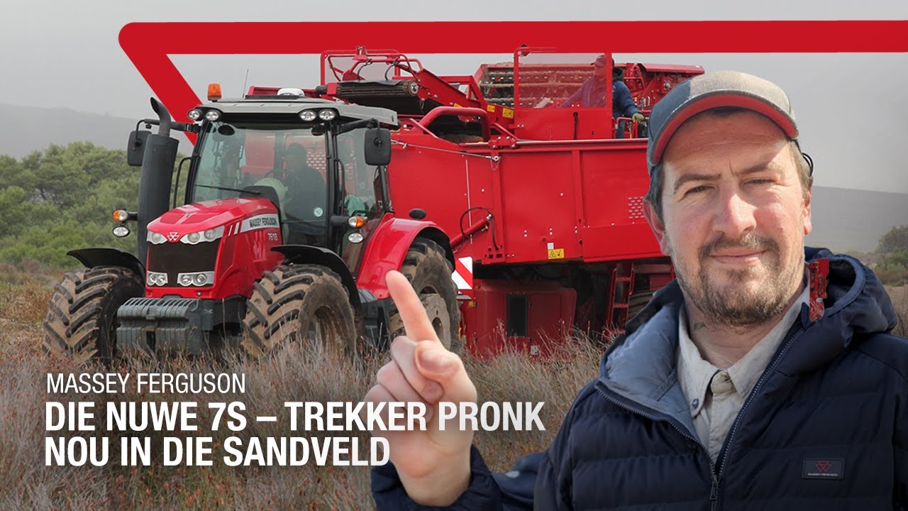 Massey Ferguson MF 7S.210 Die 7S-trekkers doendie werk met George Cockrell.