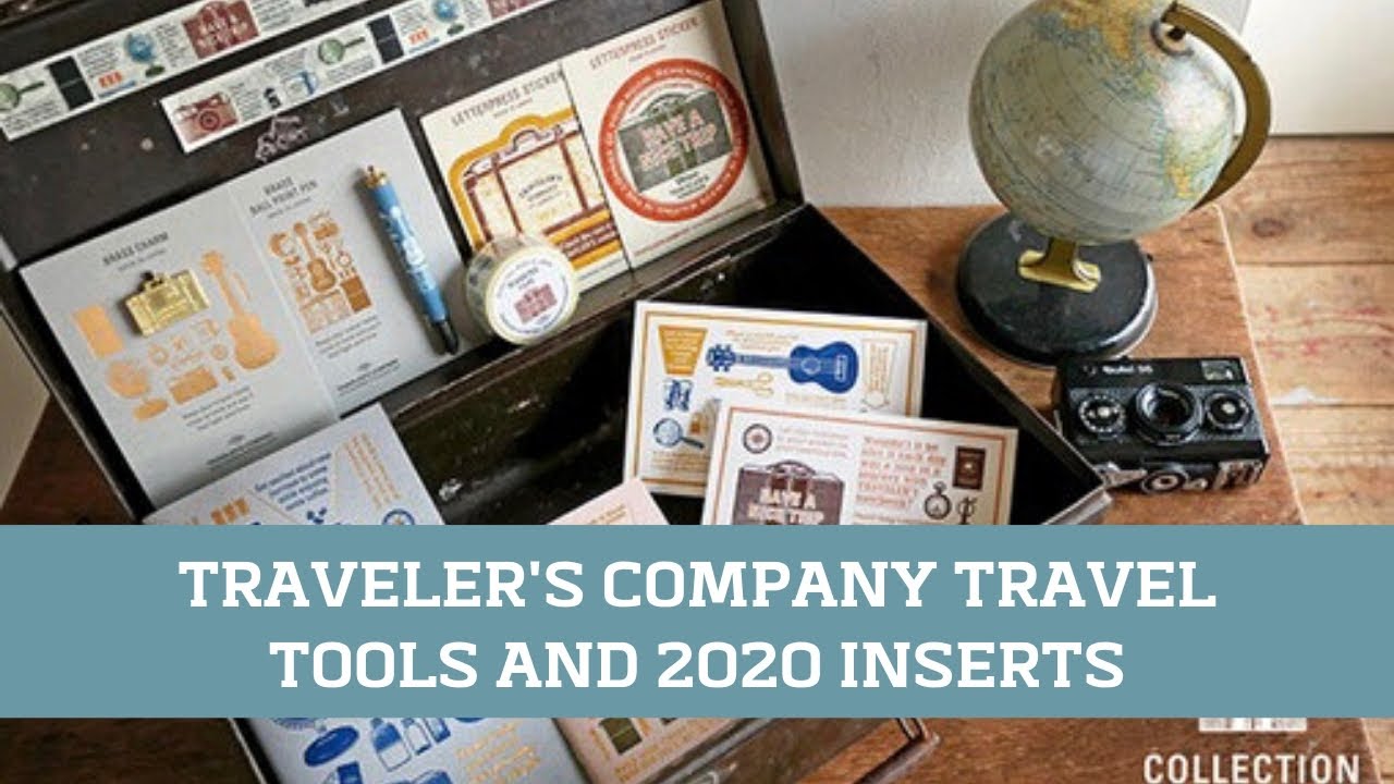 Traveler's Tools and 2020 Traveler's Notebook