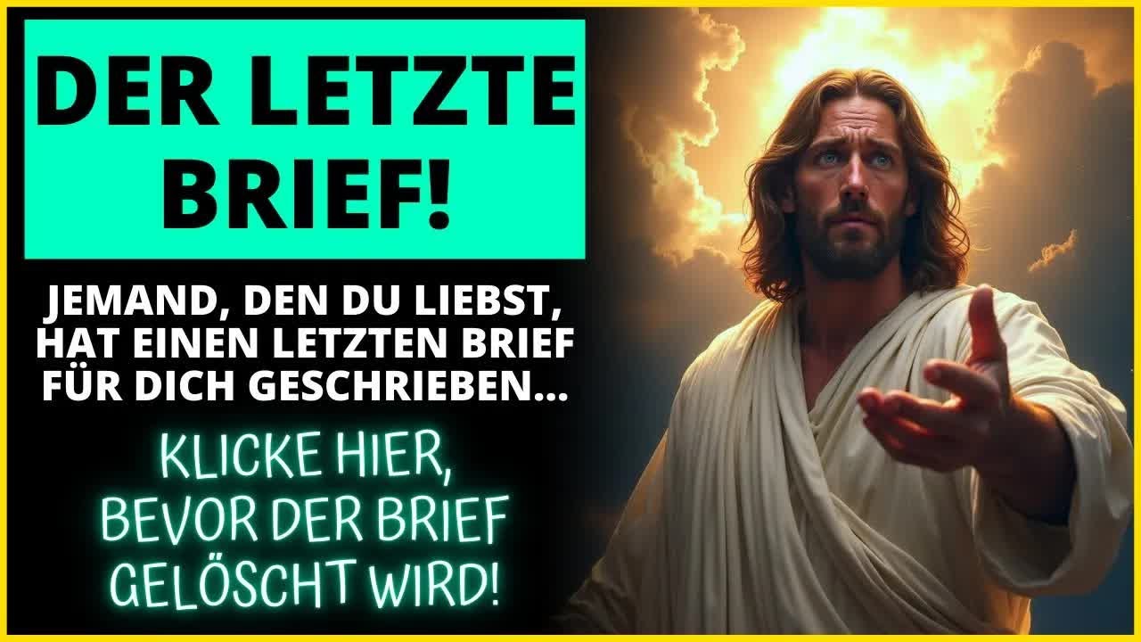 💔 Dies ist der letzte Brief eines geliebten Menschen     Er konnte dir die Wahrheit nicht sagen
