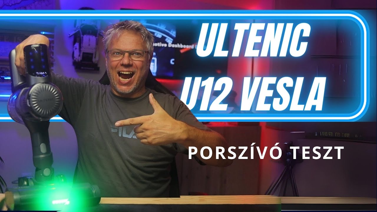 Ultenic U12 Vesla porszívó teszt