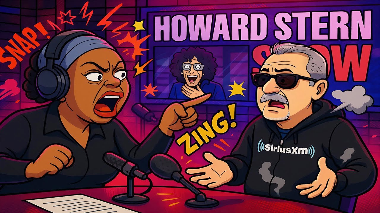 Robin SNAPS at Ronnie — “You Smell Like Motor Oil and Bad Decisions!”🗣🔥 | Howard Stern Tv Show