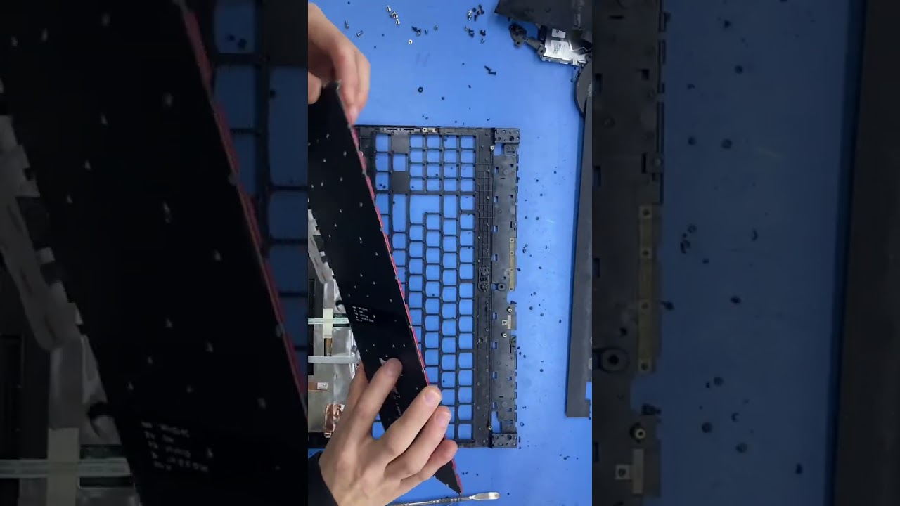 Lenovo Y7000 2019 Y530-15 Disassembly and Replacement of Keyboard