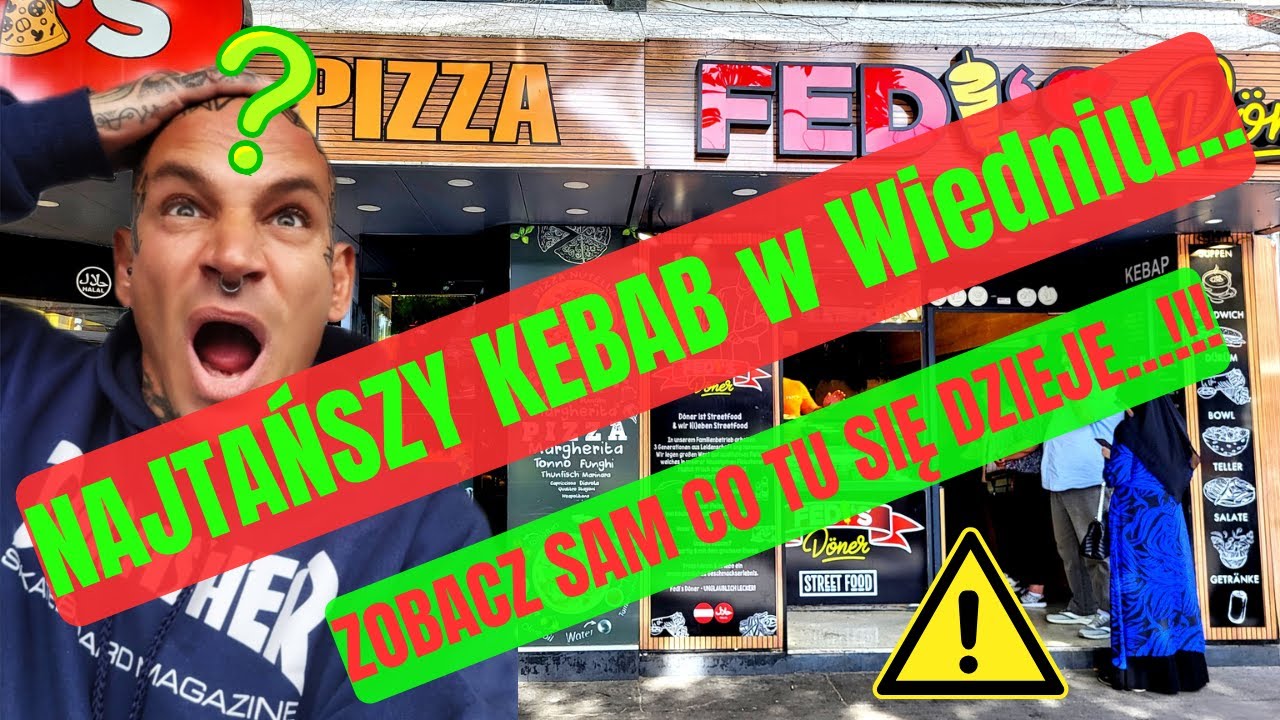 NAJTAŃSZY KEBAB w Wiedniu...NIE chciałam wierzyć🫨...ZOBACZ SAM CO TU SIĘ DZIEJE...!!!