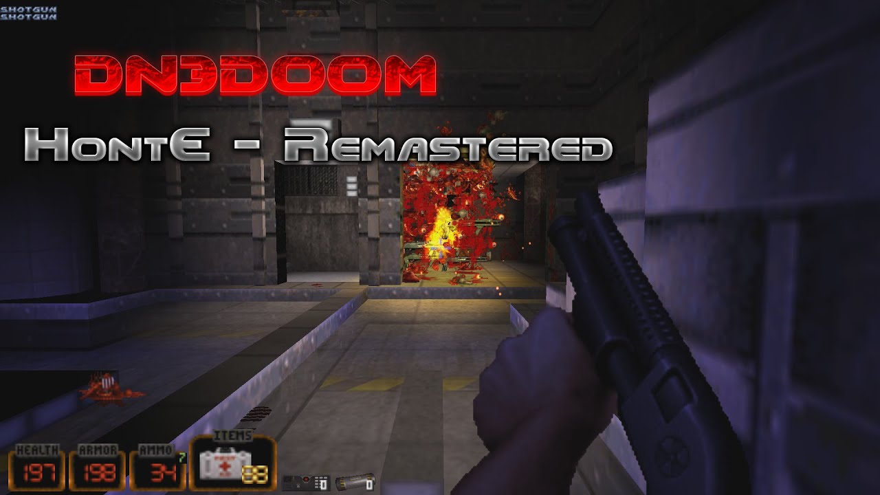Две легенды, одна игра: DN3DOOM объединяет Doom и Duke Nukem в решающей схватке!