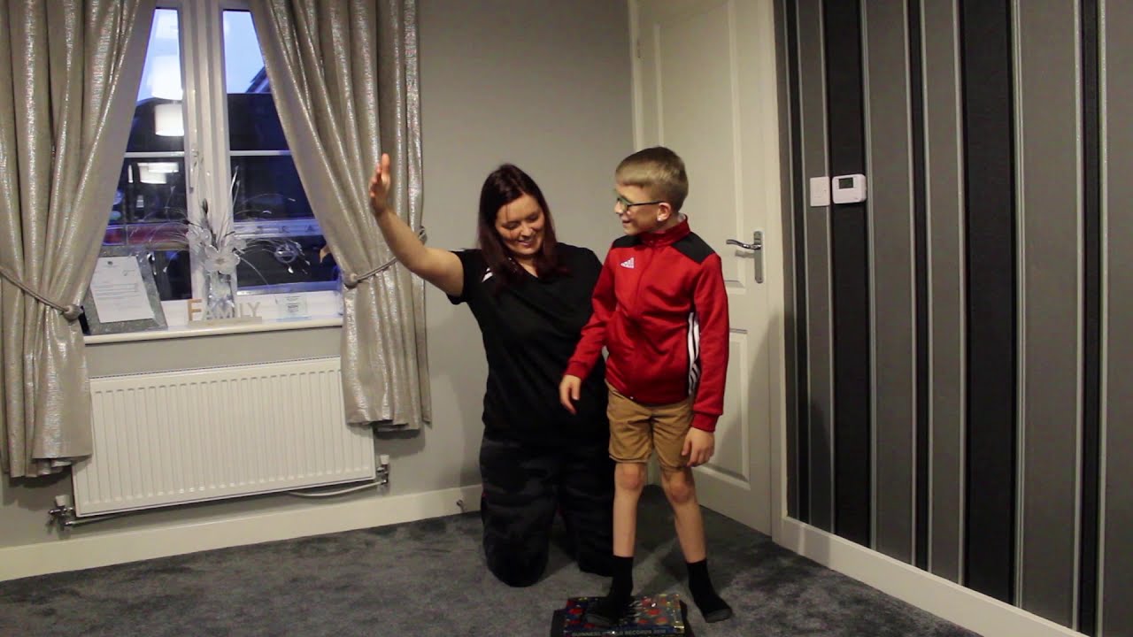 Cerebral Palsy Physiotherapy routine at home - session 2