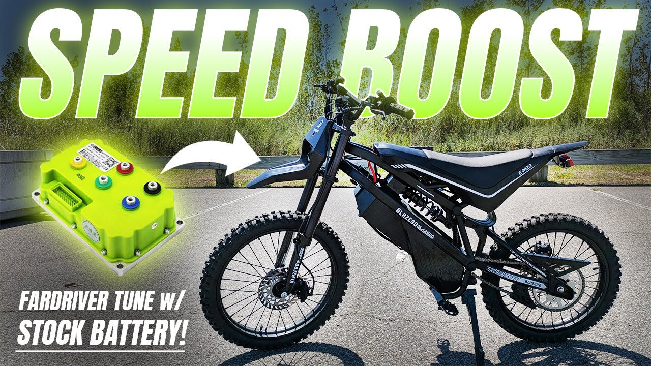 Turning a CHEAP Alibaba E-Dirt Bike Into a BEAST! EM-23 Speed Mod