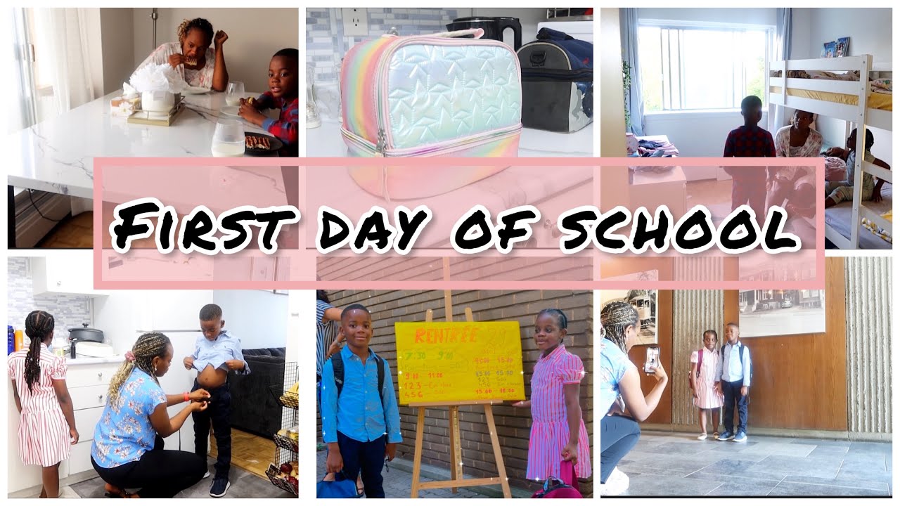 ✨🍎PREMIER JOUR À L’ÉCOLE 🚍 // MORNING ROUTINE EN FAMILLE ❤️// RÉAL LIFE