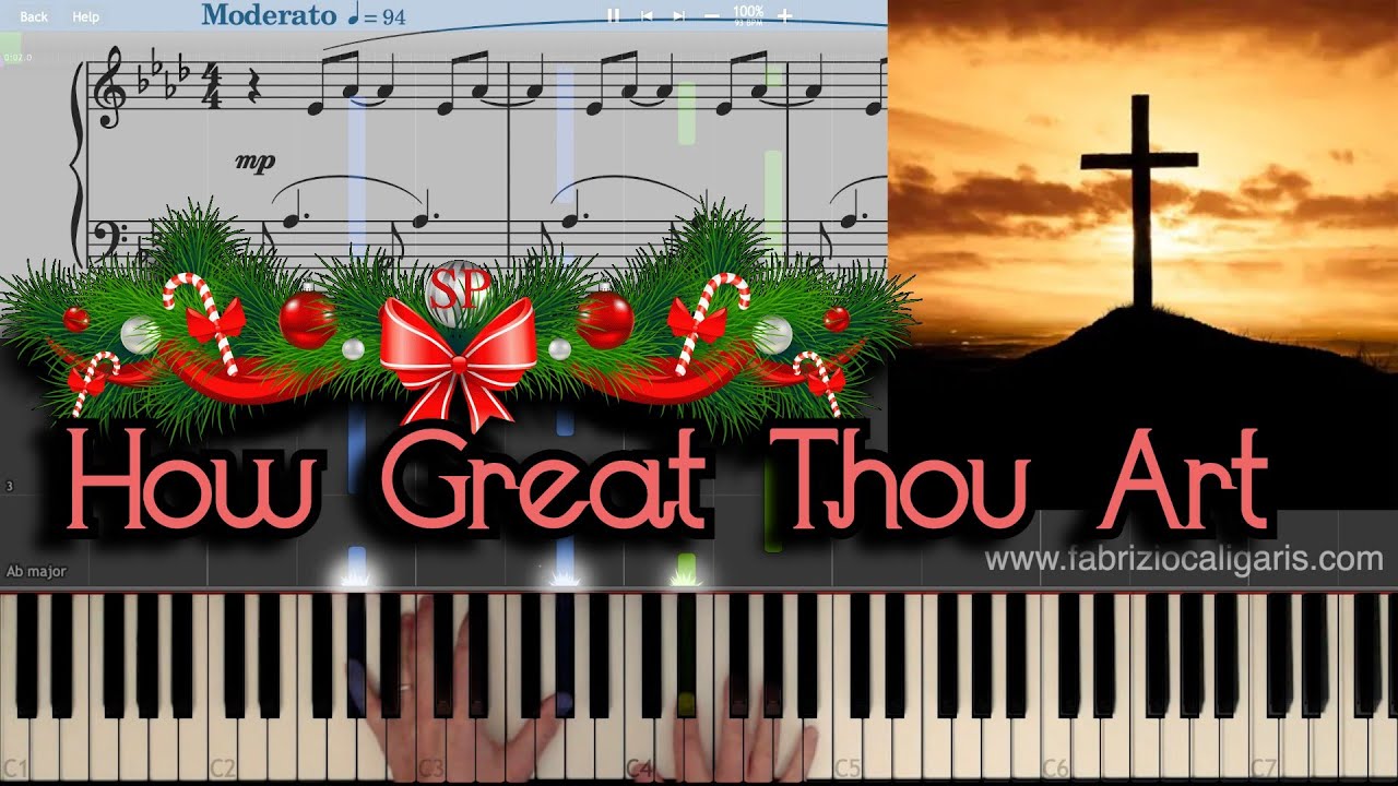 How Great Thou Art - Piano Cover - PDF - Midi