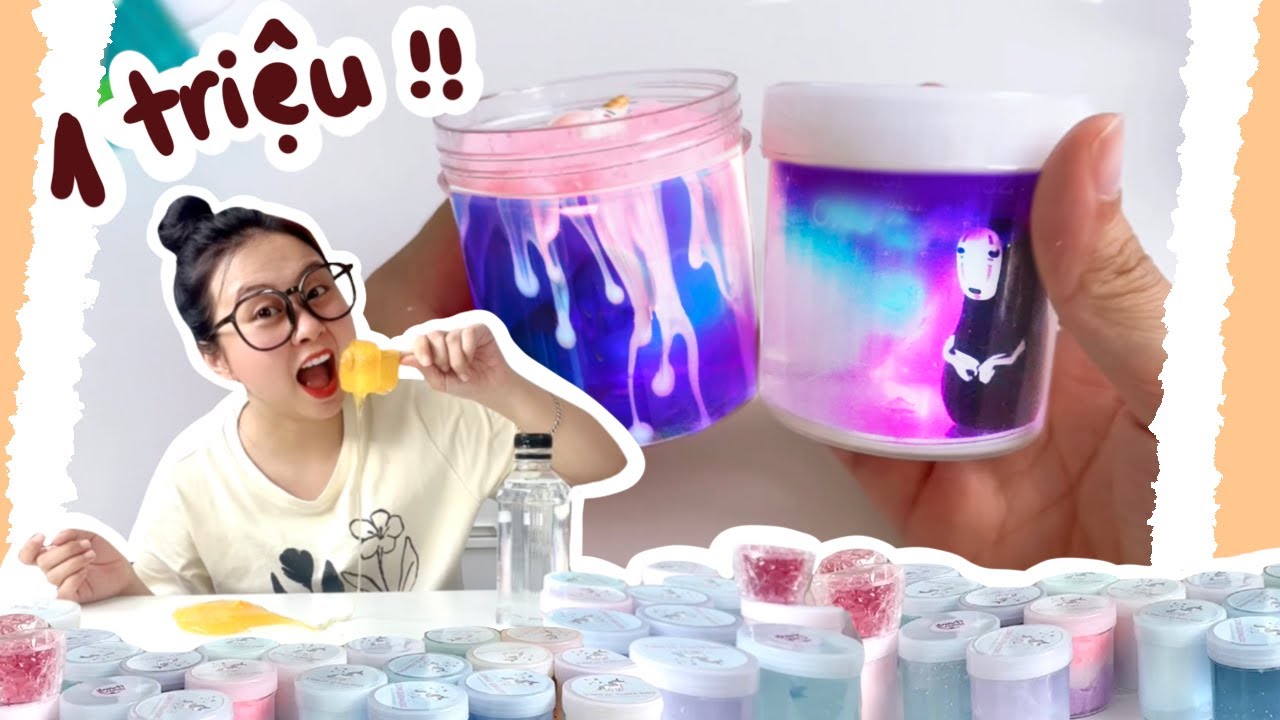 MUA HẾT 1 TRIỆU TIỀN SLIME TRÊN MẠNG ĐỂ CHƠI THỬ | Beisme