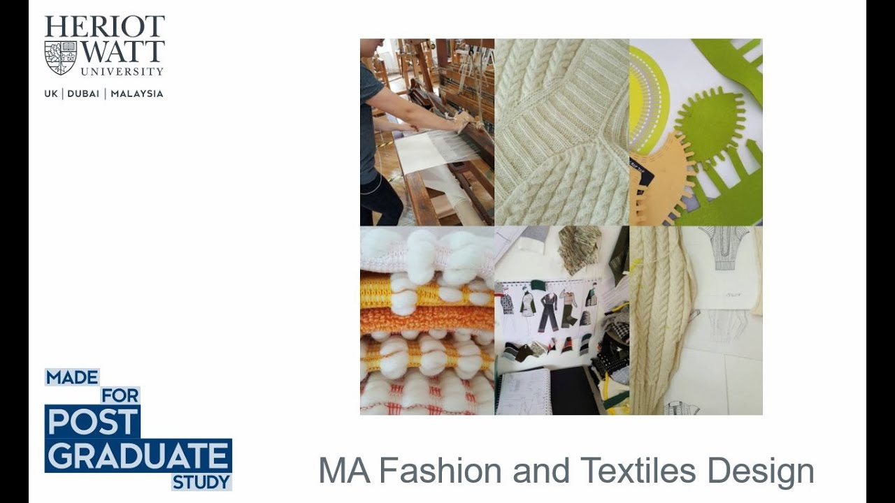 MA Fashion and Textiles Design