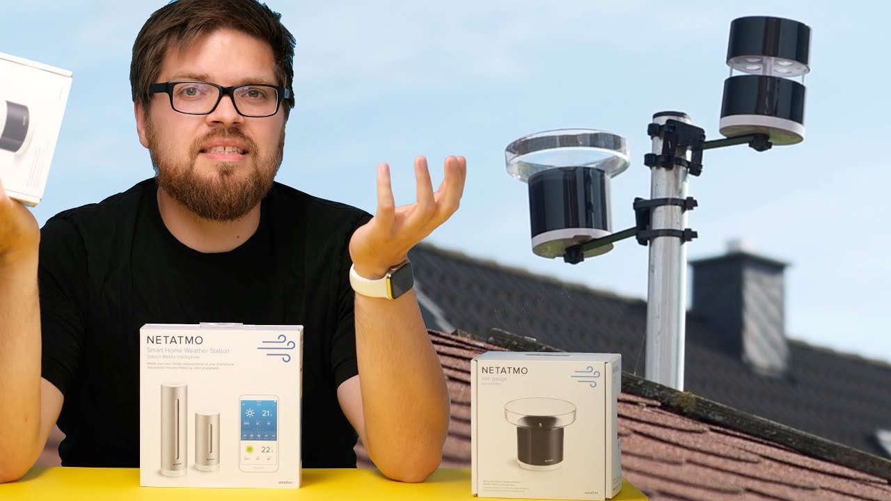 Netatmo Wetterstation mit Regenmesser und Windmesser im Test