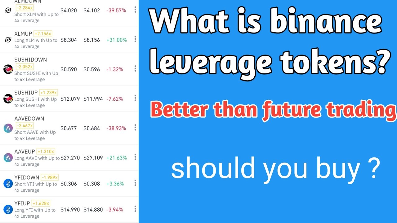 What is binance leverage tokens ?