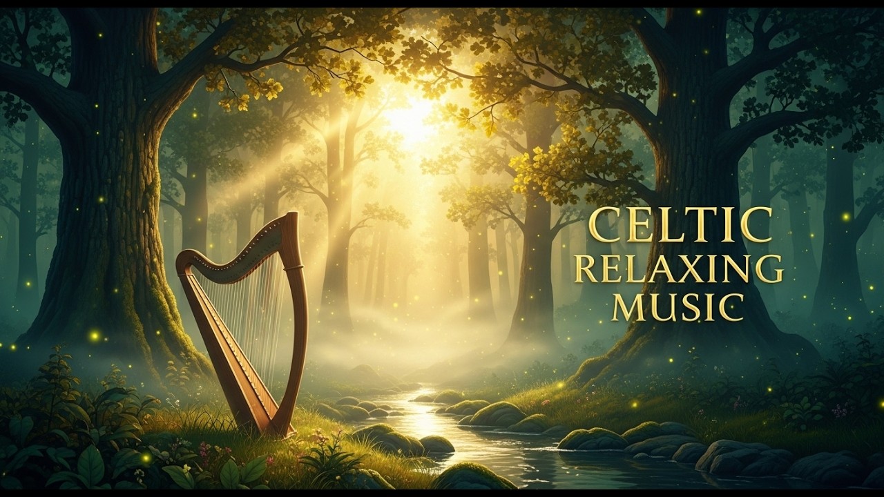 Mystic Celtic Harp – Peaceful Forest Dreams for Deep Relaxation & Sleep