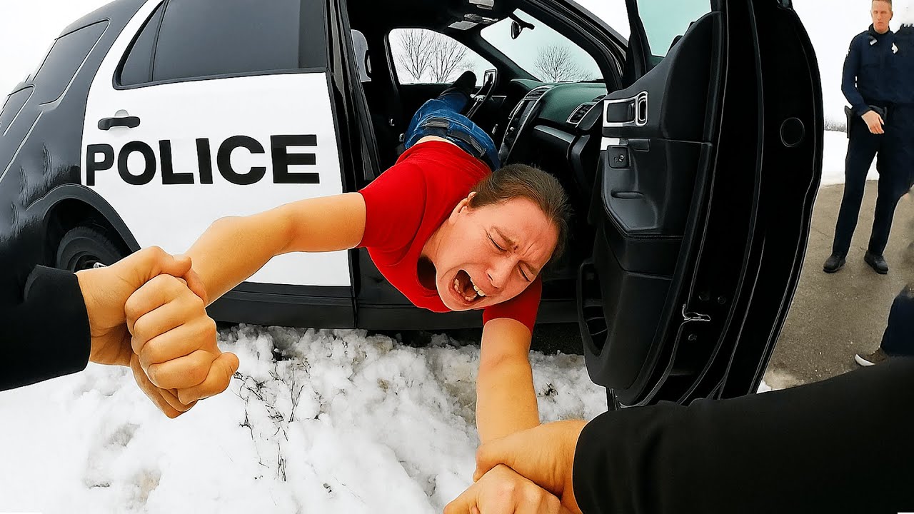 Woman Arrested for DUI and Resisting Police | Karens Getting Arrested By Police Compilation