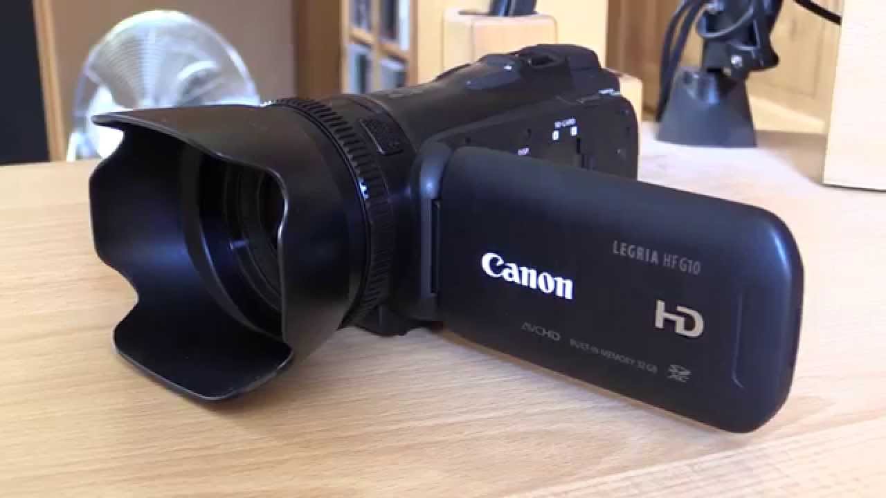 Review: Canon HF G10 HD camcorder