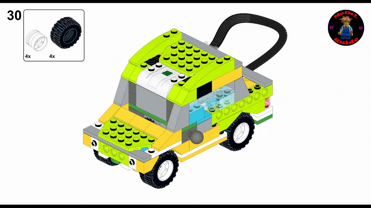 Lego Wedo 2.0 Free Car CV1 - Instruction / Лего Ведо 2.0 - Инструкция