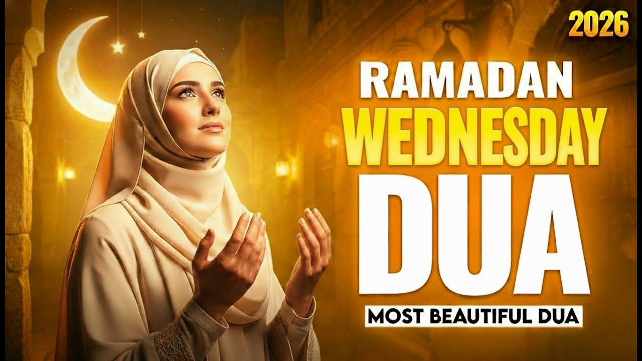 Ramadan Wednesday Dua 2026 🌙 | Most Powerful Wednesday Dua in Ramadan | Dua for Forgiveness, & Rizq