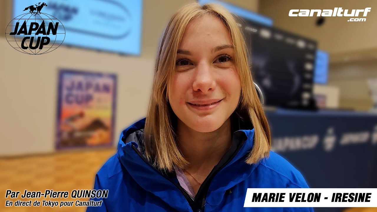 Marie Vélon - Jockey d'IRESINE - Japan Cup 2023