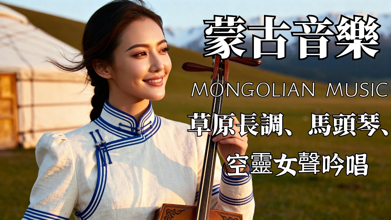 🎵 2025 蒙古草原療癒女聲合輯｜蒙古語抒情歌單｜閱讀・學習・冥想BGM｜【蒙古風情 × 亞洲民謠／草原民歌】｜花開音樂#蒙古音樂 #蒙古語女聲 #草原民謠 #閱讀BGM #放鬆音樂 #冥想音樂