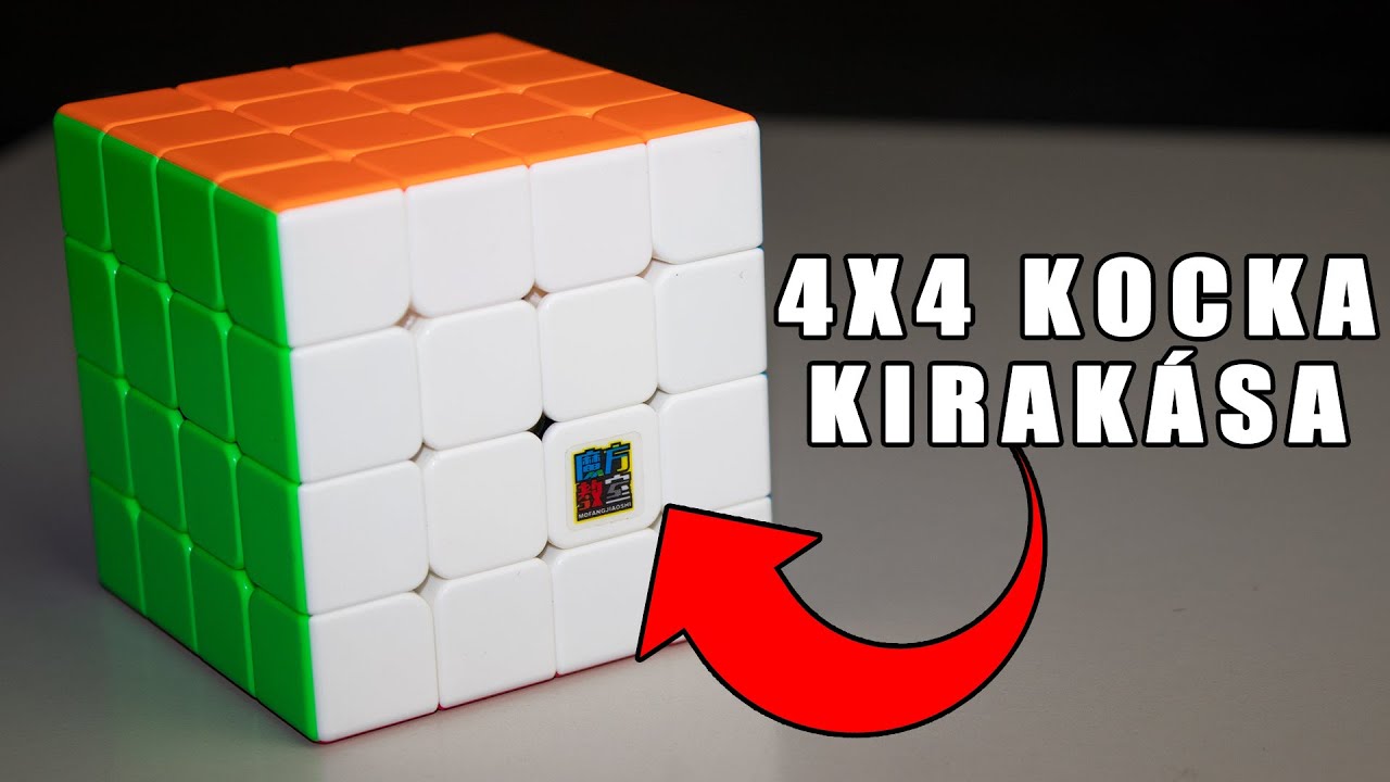 4x4 Rubik Kocka Kirakása Egyszerűen | Rubik Kocka 4x4 Kirakása