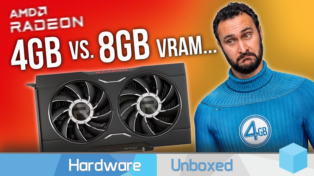 VRAM Benchmark 4GB vs. 8GB @ 1080p