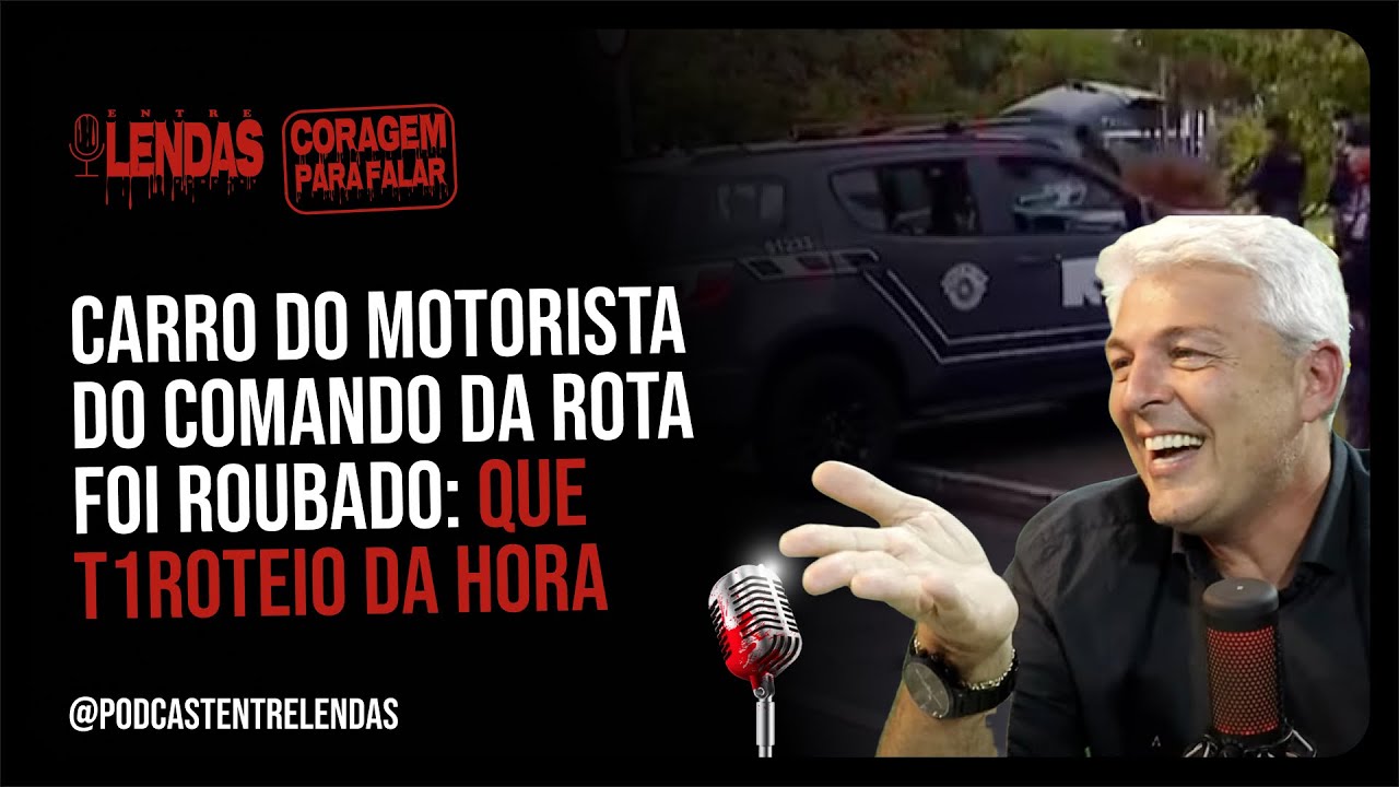 CARRO DO MOTORISTA DO COMANDO DA ROTA FOI ROUBADO: QUE T1ROTEIO DA HORA