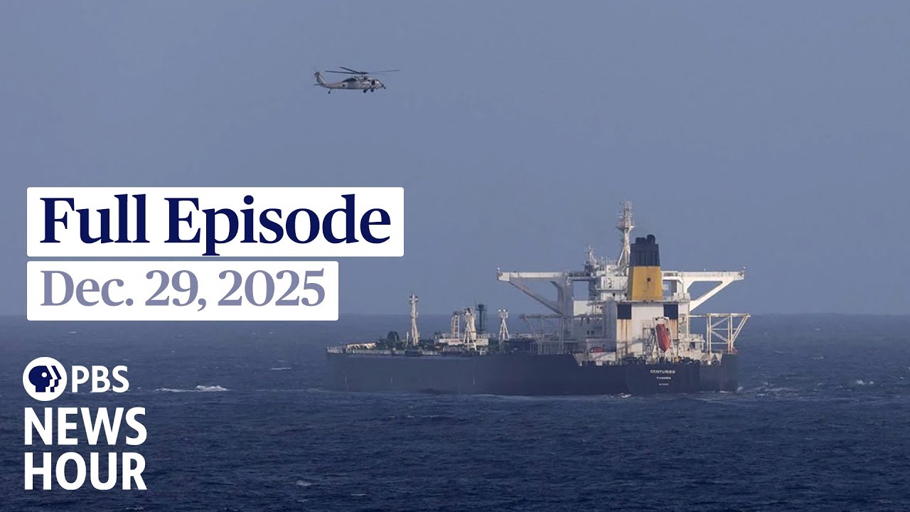PBS News Hour full episode, Dec. 29, 2025