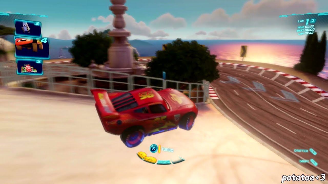 cars 2: the video game | Lightning McQueen - casino tour | potatoe