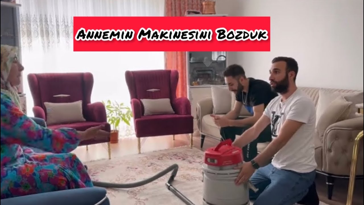 ANNEMİN 40 YILLIK MAKİNESİNİ BOZDUK (HAYIRSIZ EVLATLAR)