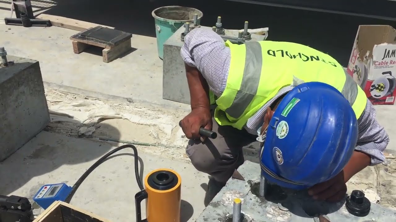 HOW TO DO ANCHOR BOLT PULL OUT TEST