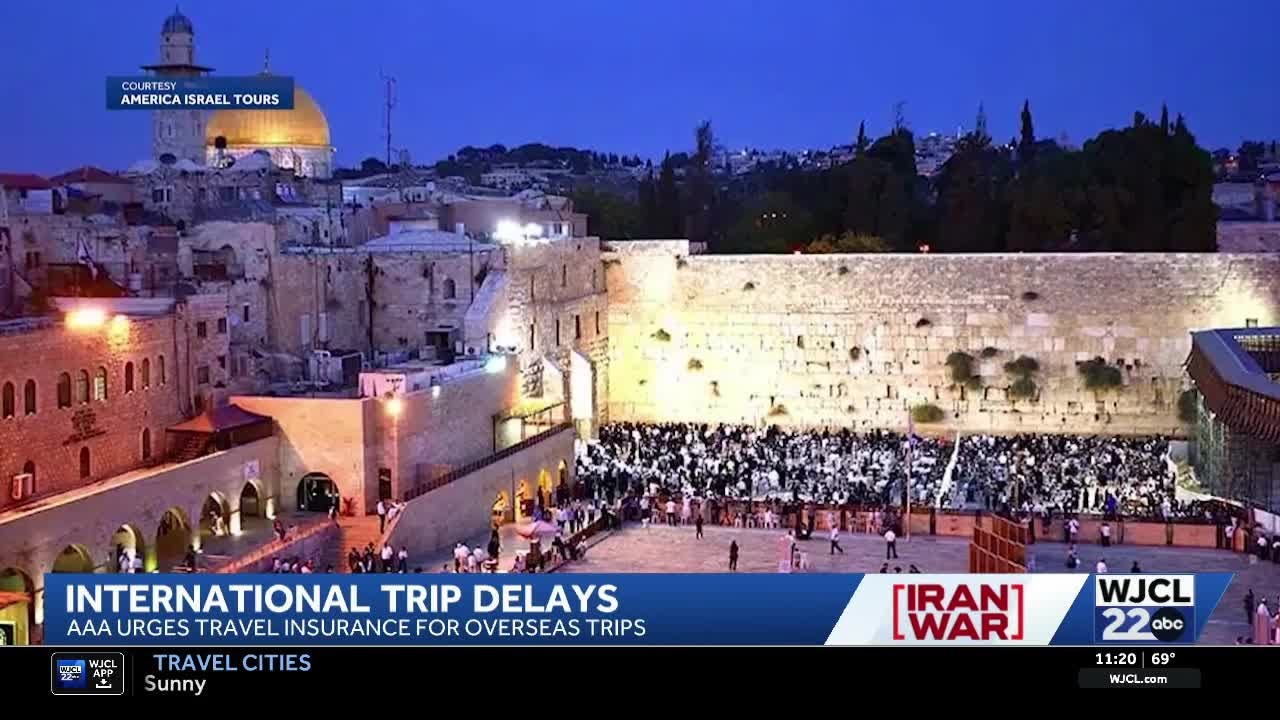 War in Iran disrupting travel plans in Jerusalem