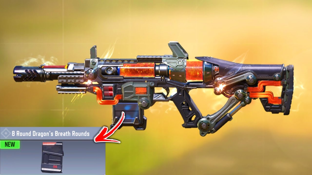 This shotgun shoot flames