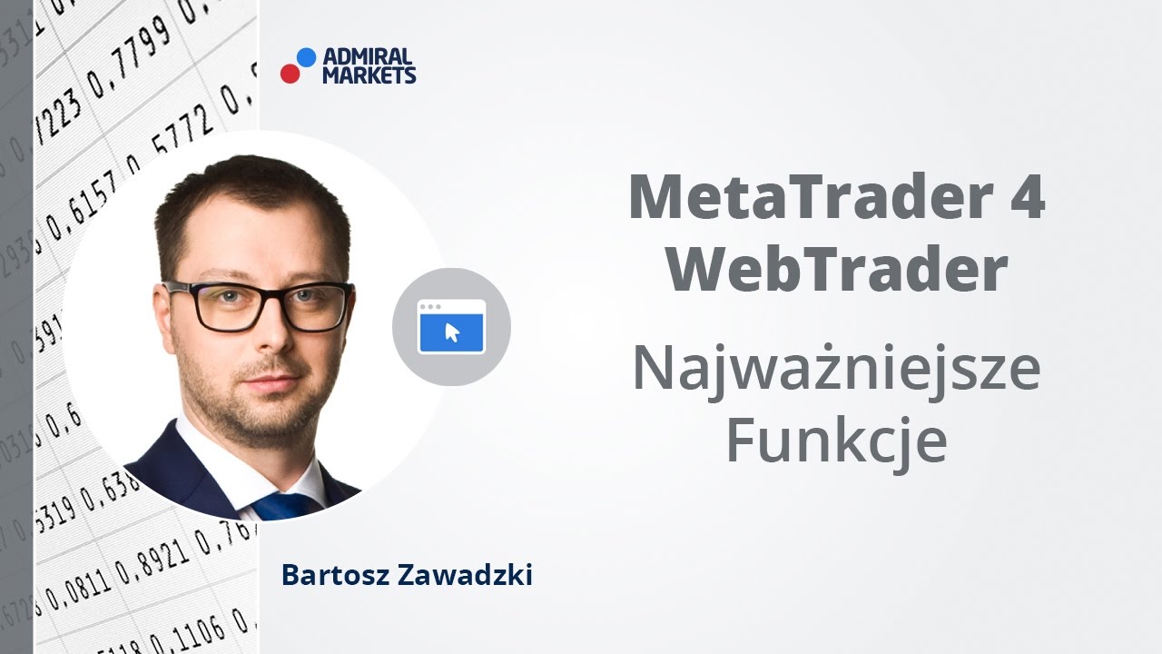 MetaTrader 4 WebTrader - Najważniejsze Funkcje