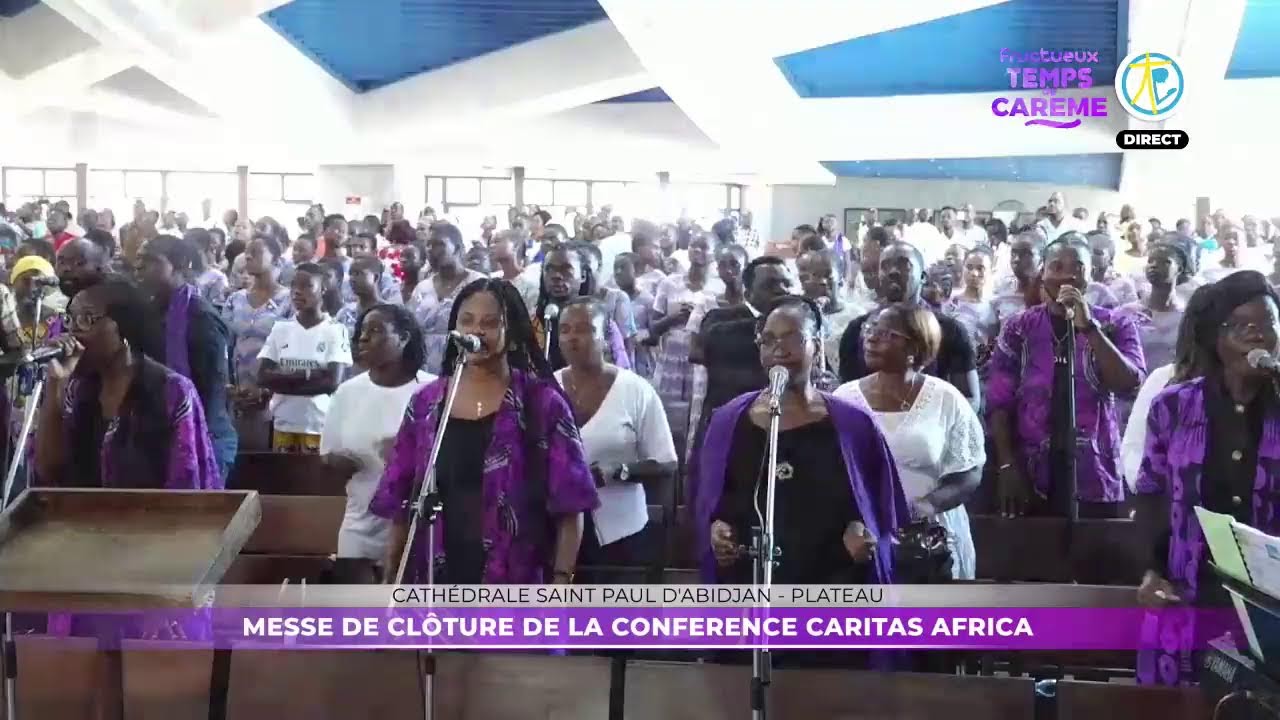 Messe de clôture de la Conférence Caritas Africa - Cathédrale Saint Paul d'Abidjan - Plateau