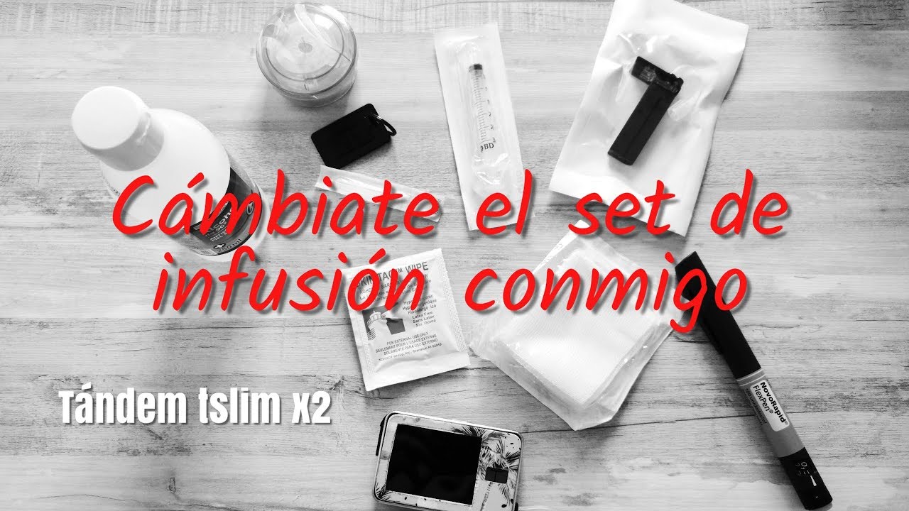Cambia el set de infusión conmigo! // t:slim x2