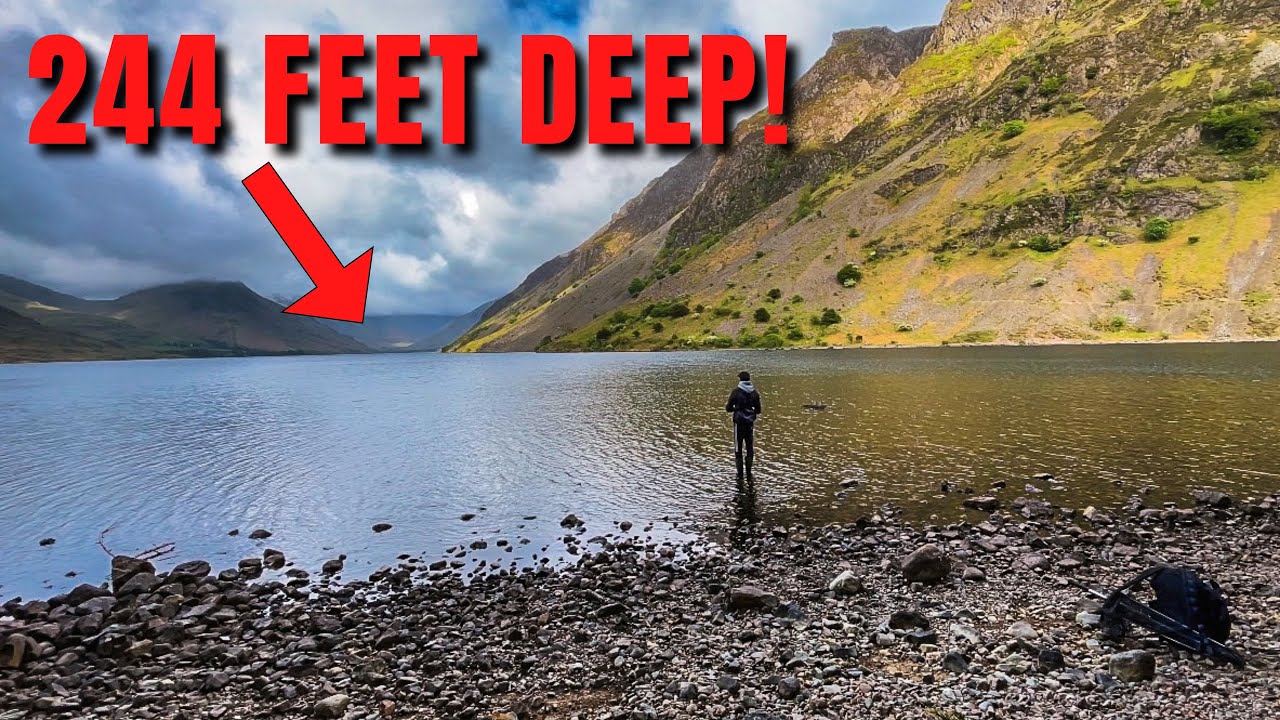 CATCHING TROUT IN THE DEEPEST LAKE IN ENGLAND! 🎣 🏔(4K)