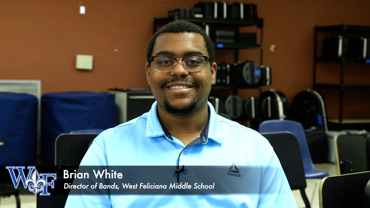 West Feliciana Middle School - New Teacher of the Year 2025 - Brian White
