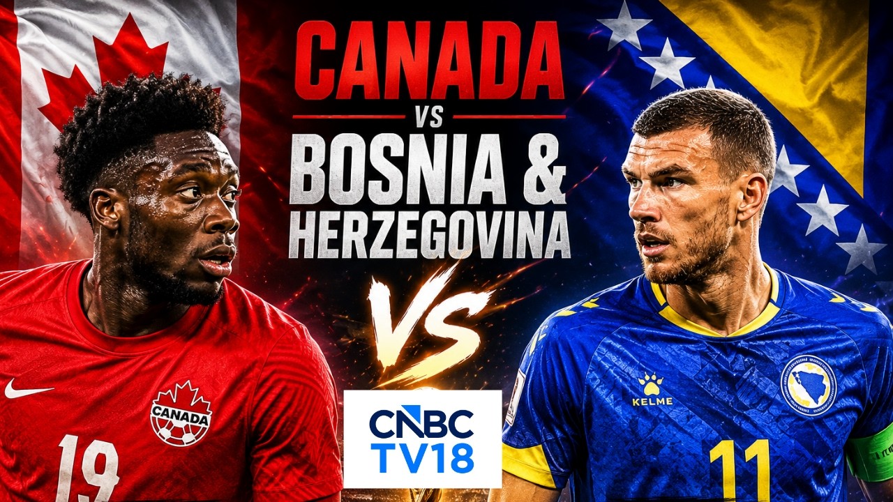 Canada vs Bosnia & Herzegovina LIVE | FIFA World Cup 2026 Group Stage | Alphonso Davies | N18G