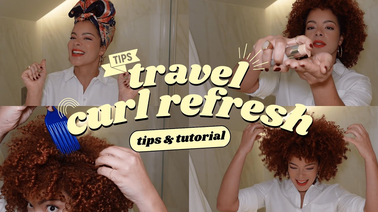 The EASIEST Way to Refresh Curly Hair (No Heat, No Frizz!)