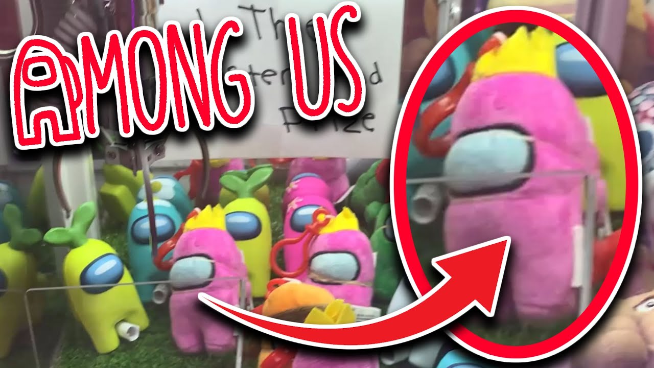Playing The TOP SECRET Among Us Claw Machine