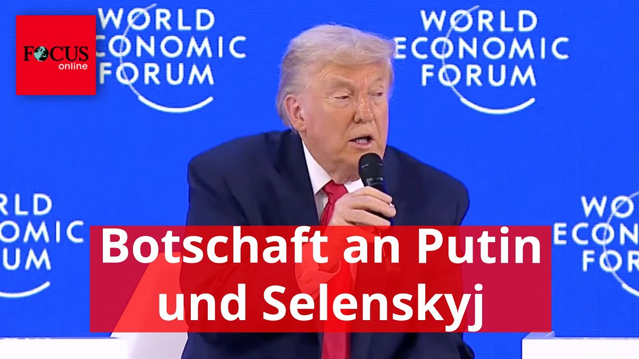 Trump richtet eindeutige Botschaft an Putin und Selenskyj: 