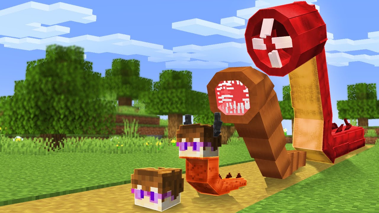 EWOLUCJA jako ROBAK w Minecraft...