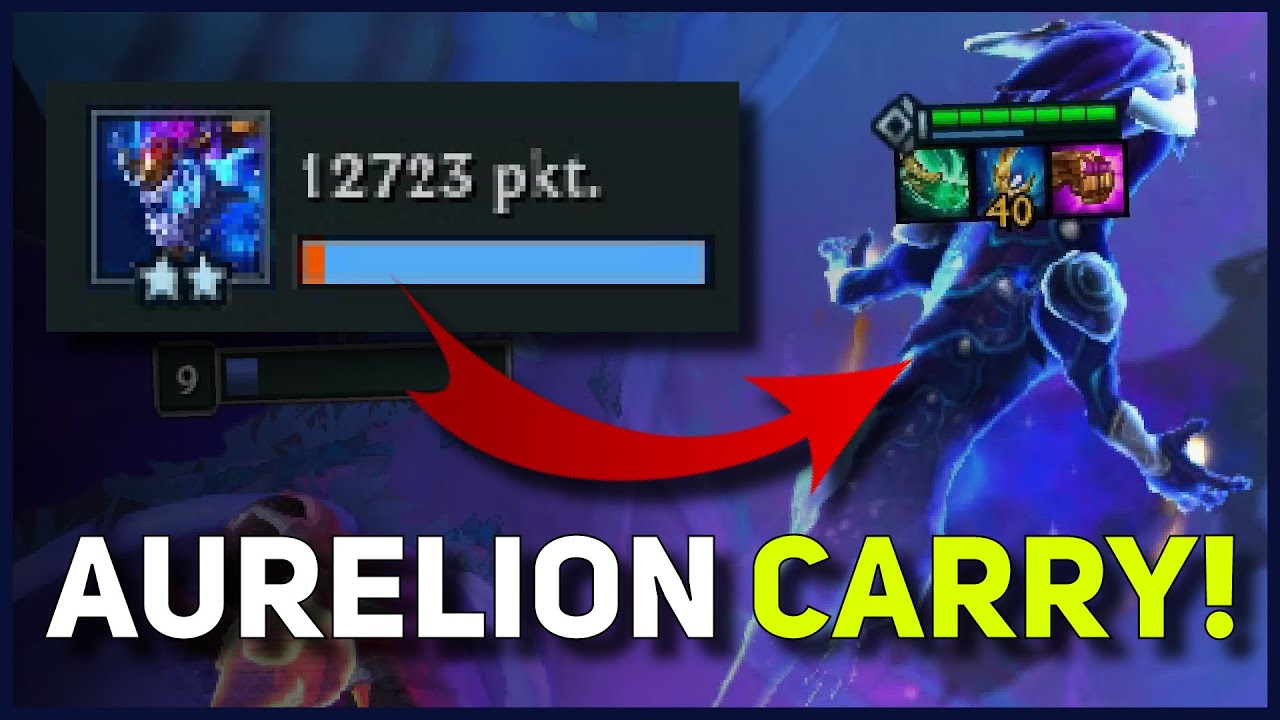 AURELION CARRY JEST MEGA MOCNY! 💪 | Teamfight Tactics Set 7.5