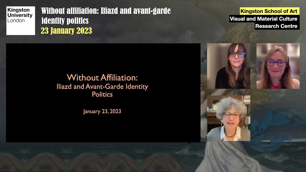 Without affiliation: Iliazd and avant-garde identity politics