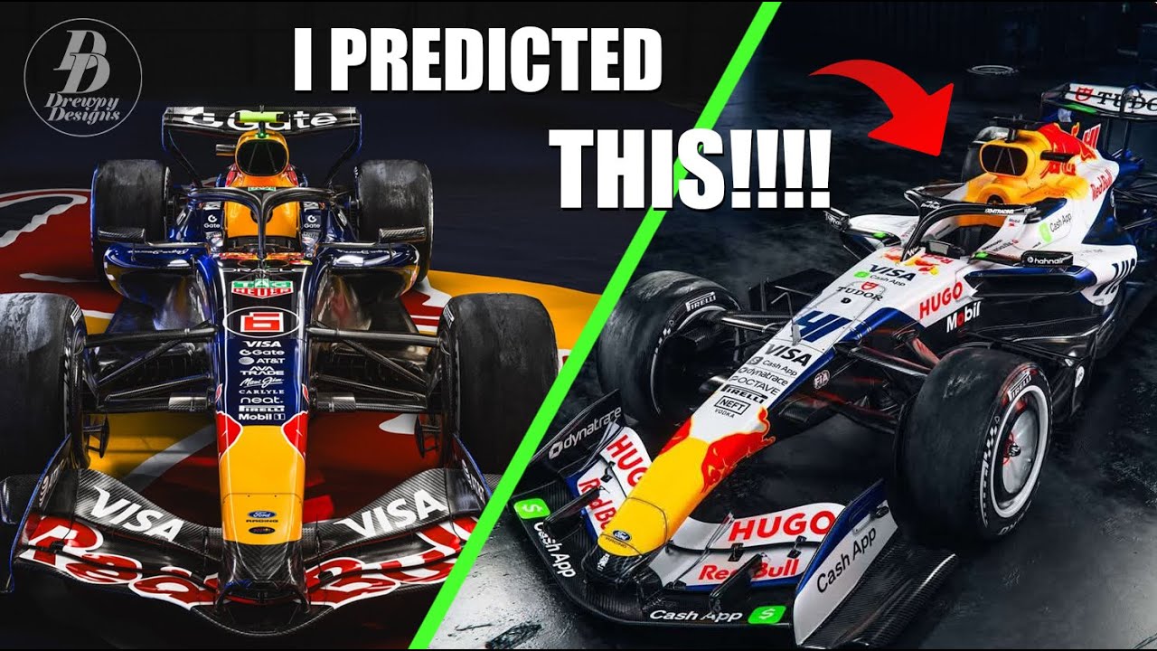 Первые болиды Формулы-1 2026 года - Red Bull / Racing Bulls