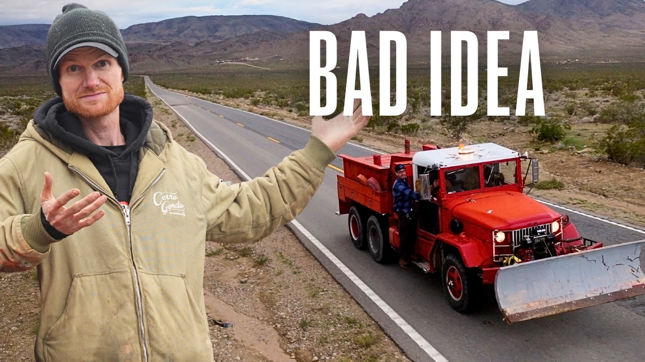 I Bought a Military 6x6 Firetruck and Tried to Drive It Home