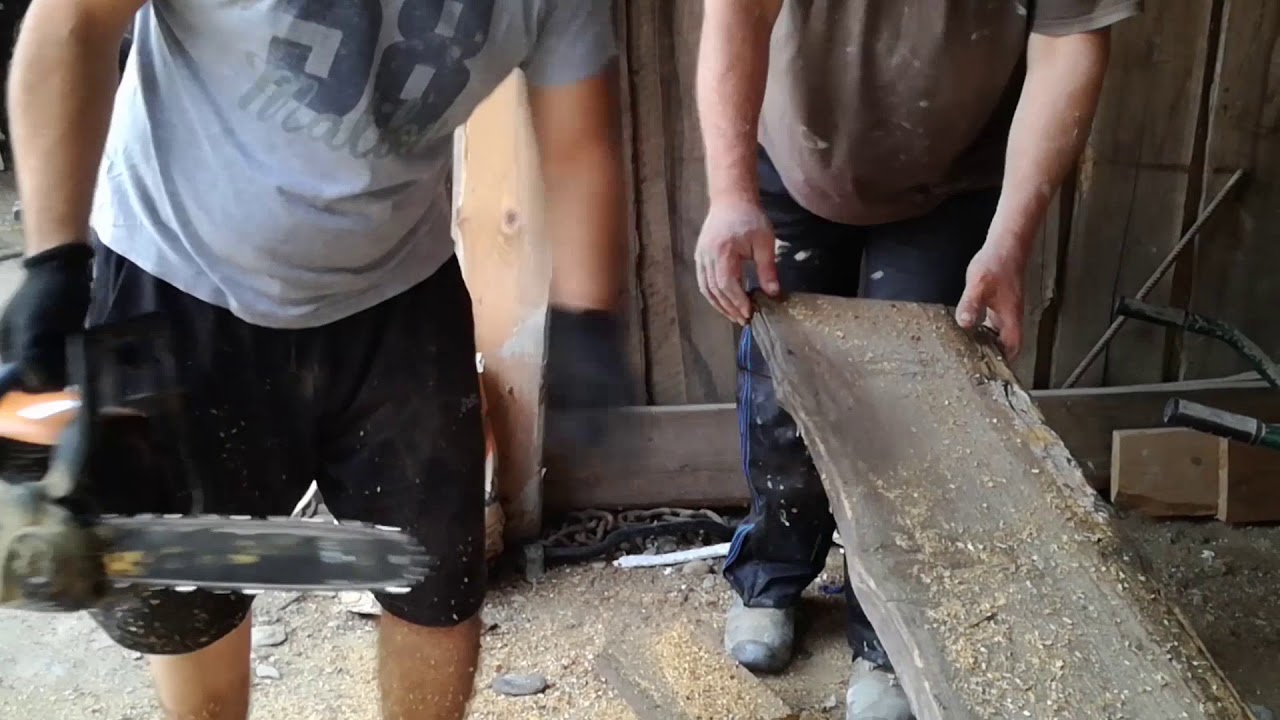 Drujba husqvarna 236 / mcculloch cs 380 & masina spart lemne (wood splitting machine) AL-KO khs 5204