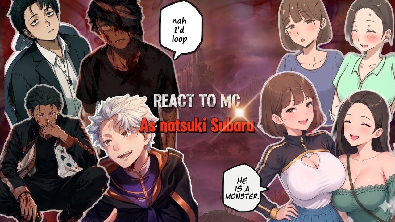 Long Vacation [Ntr] React To MC's Future as Natsuki Subaru |Au| | Rezero | | Gacha React🇺🇸