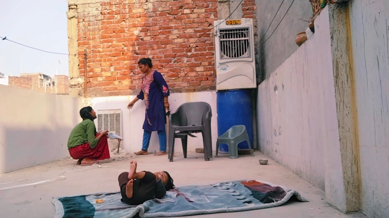 तीन छोटे बच्चों के साथ पूरादिन घर के काम आसान नहीं पूरे दिन लड़ाईक्लेश🤣सारा🏡चमका दिया खाओगे तो करोगे