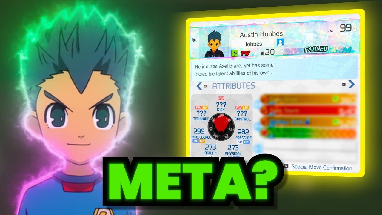 FABLED Austin Hobbes review: Worth It? (Inazuma Eleven Victory Road)